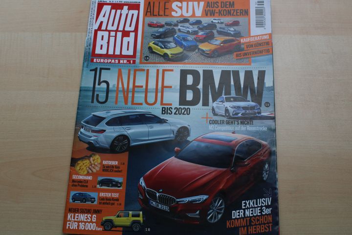 Deckblatt Auto Bild (31/2018)
